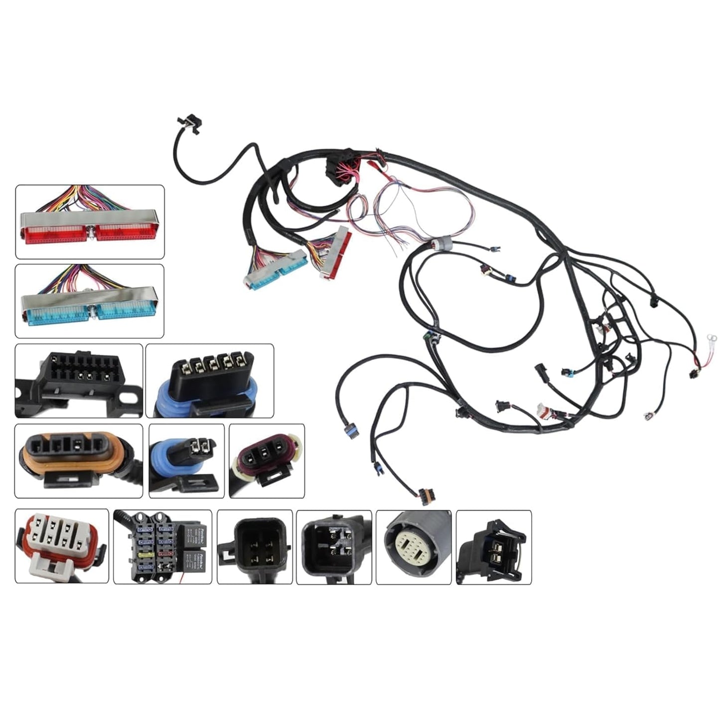 1997-2006 LS SWAPS DBC 4.8 5.3 6.0 Wiring Harness Stand Alone LS1-4L60E For Generic Drive by Cable