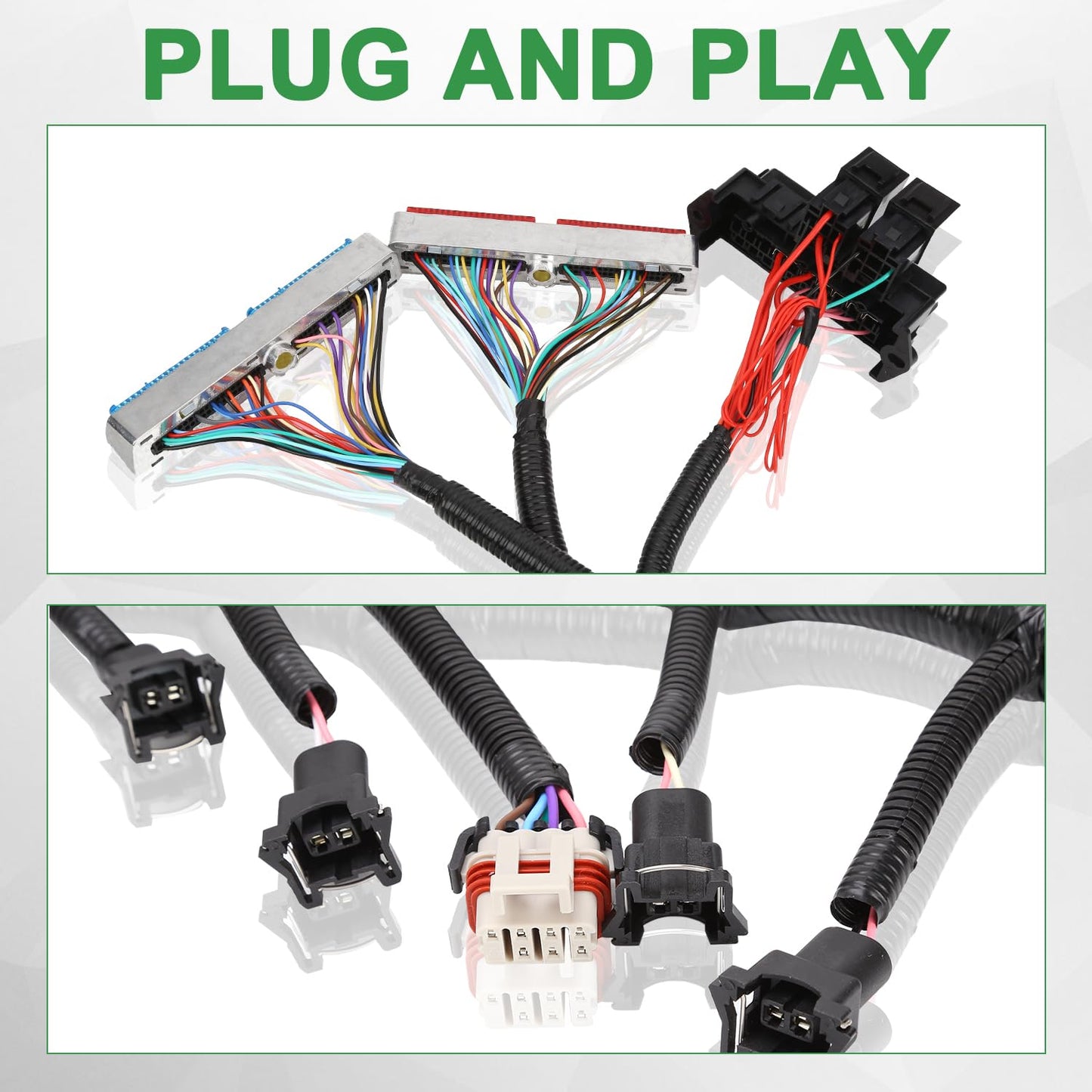 1997-2006 LS SWAPS DBC 4.8 5.3 6.0 Wiring Harness Stand Alone LS1-4L60E For Generic Drive by Cable