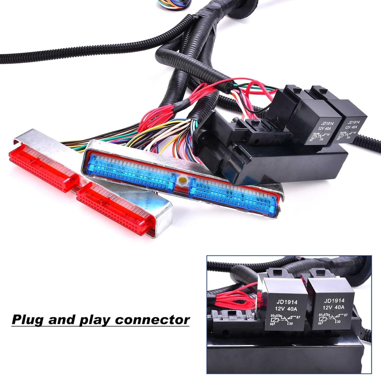1997-2006 LS SWAPS DBC 4.8 5.3 6.0 Wiring Harness Stand Alone LS1-4L60E For Generic Drive by Cable