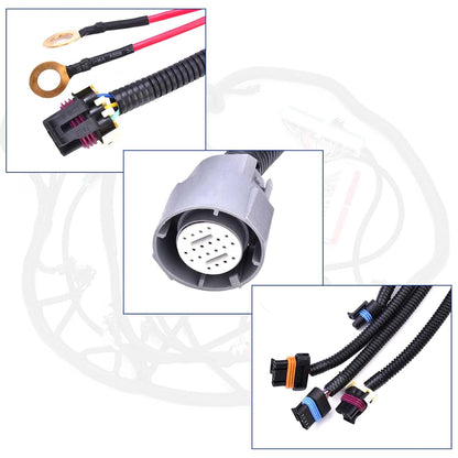 1997-2006 LS SWAPS DBC 4.8 5.3 6.0 Wiring Harness Stand Alone LS1-4L60E For Generic Drive by Cable